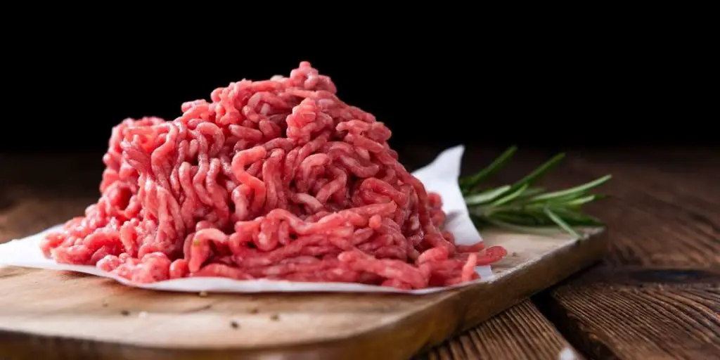 Is minced beef high in protein?